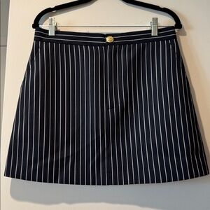 FRAME Nautical Stripe Mini Skirt